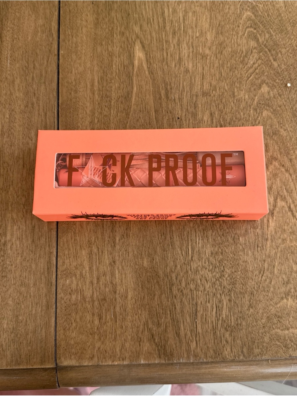 NIB Jeffree Star F*ck Proof Brown  Mascara Full Size 8ml